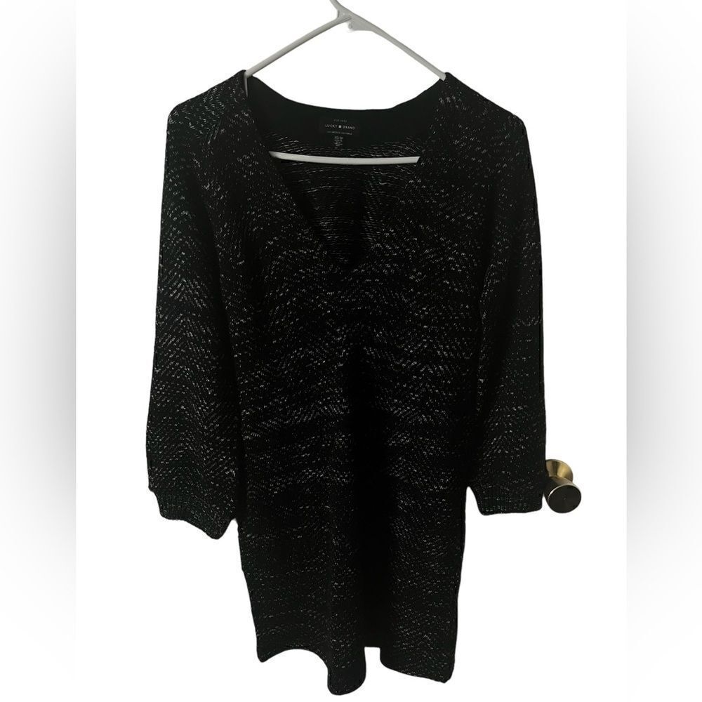 Lucky Brand Mini 3/4 Sleeve Sweater Dress